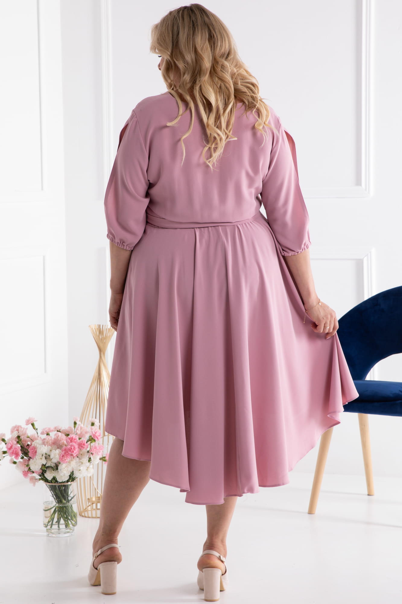 Rochie de damă Karko Karko_Dress_SB470_Pink