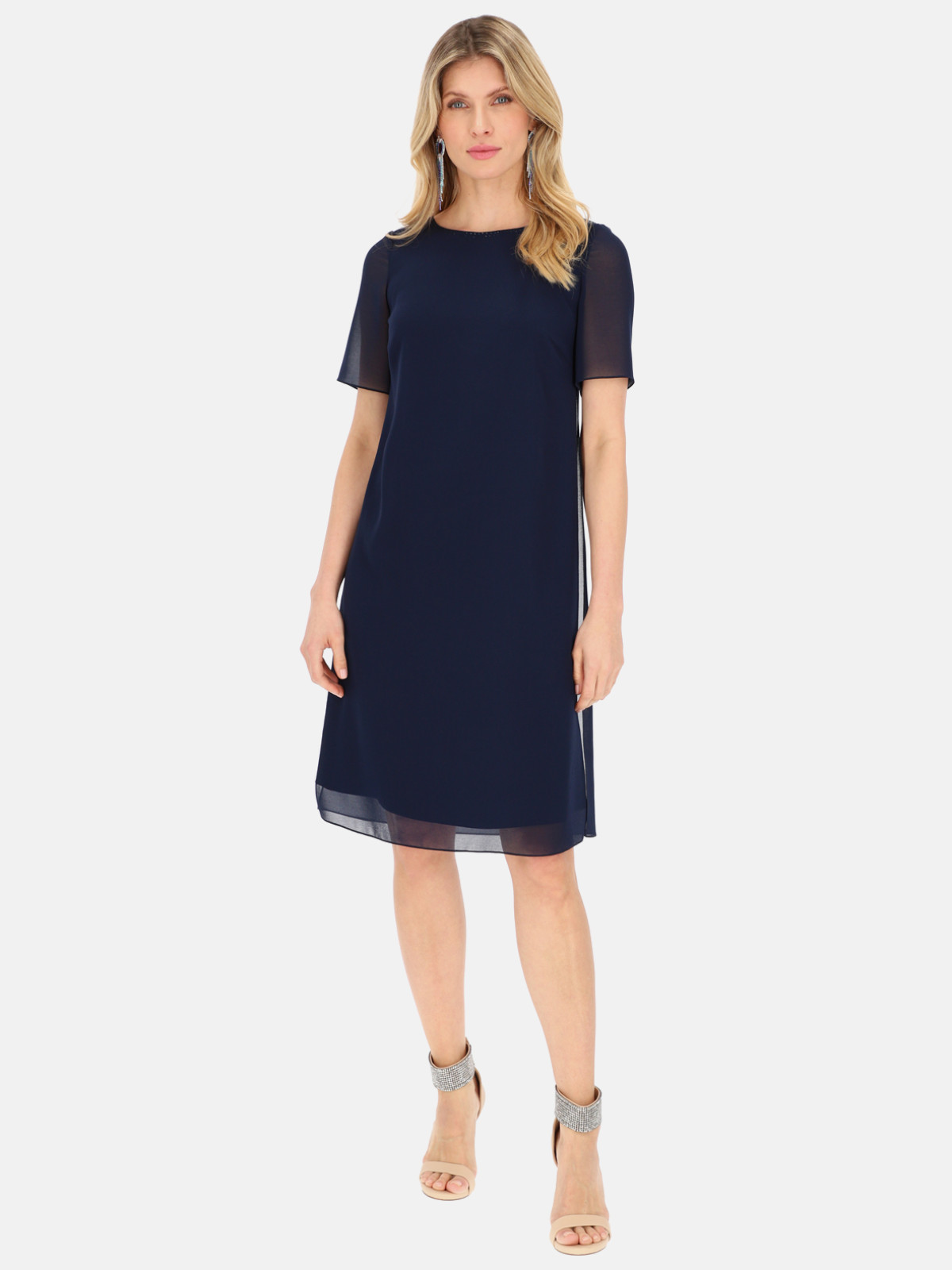 Potis & Verso Woman's Dress Datura_1 Navy Blue