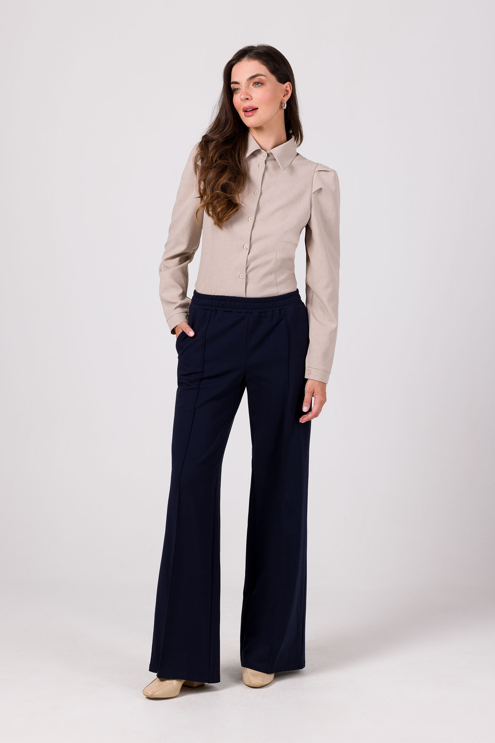 Levně BeWear Woman's Trousers B275 Navy Blue