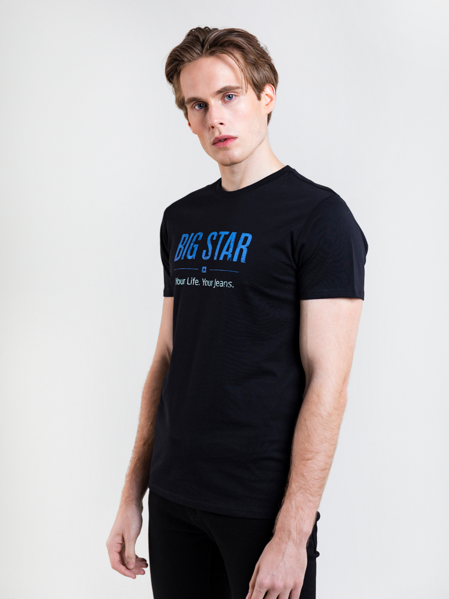 Big Star Man's T-shirt_ss T-shirt 150045  Knitted-906