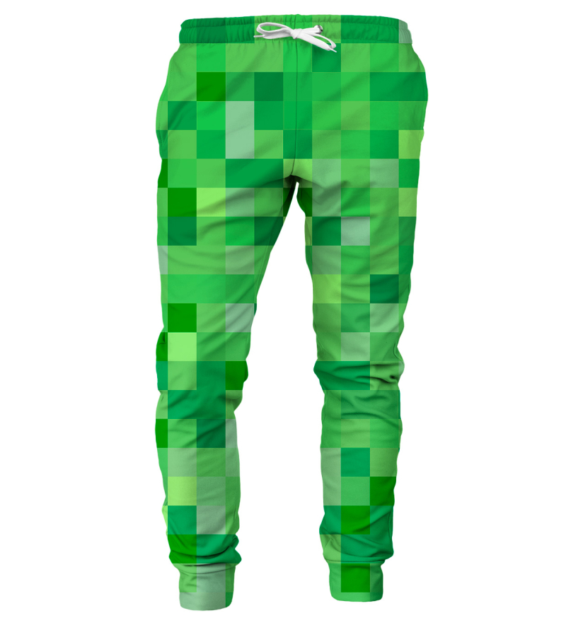 Mr. GUGU & Miss GO Unisex's Pixel Creeper Sweatpants Swpn-Pc2357