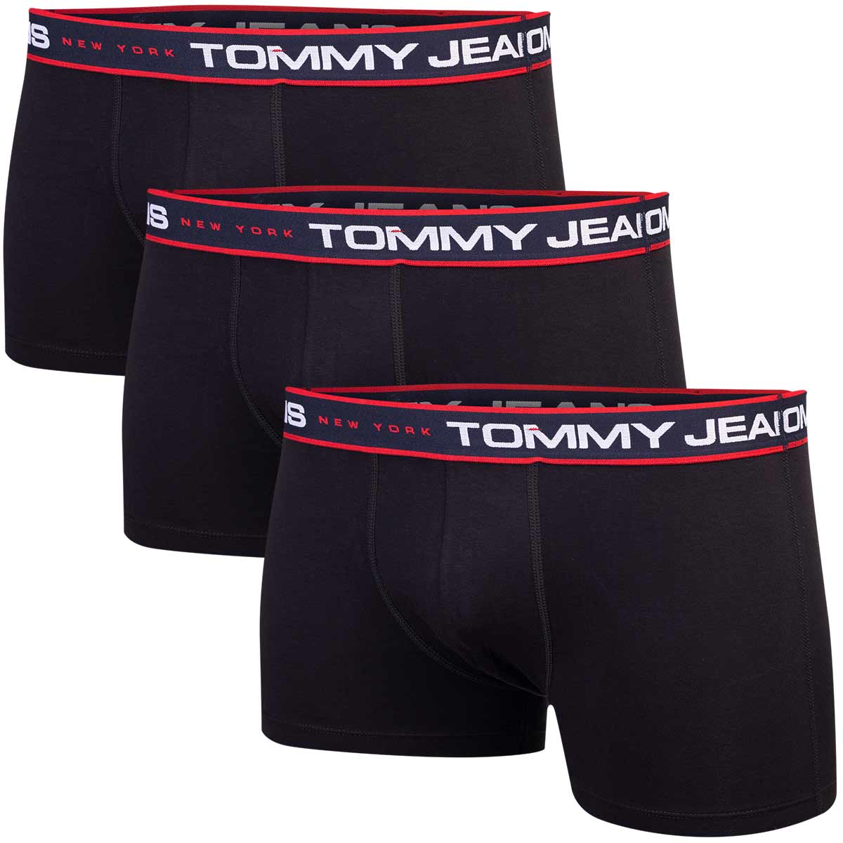Levně 3PACK pánské boxerky Tommy Hilfiger černé