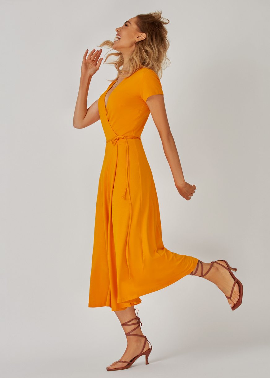 Kolorli Femeii Rochie Flora Midi