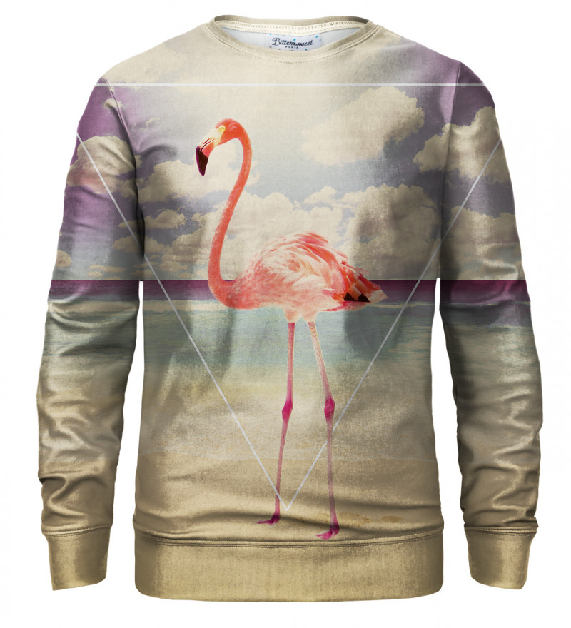 Levně Bittersweet Paris Unisex's Flamingo Sweater S-Pc Bsp024