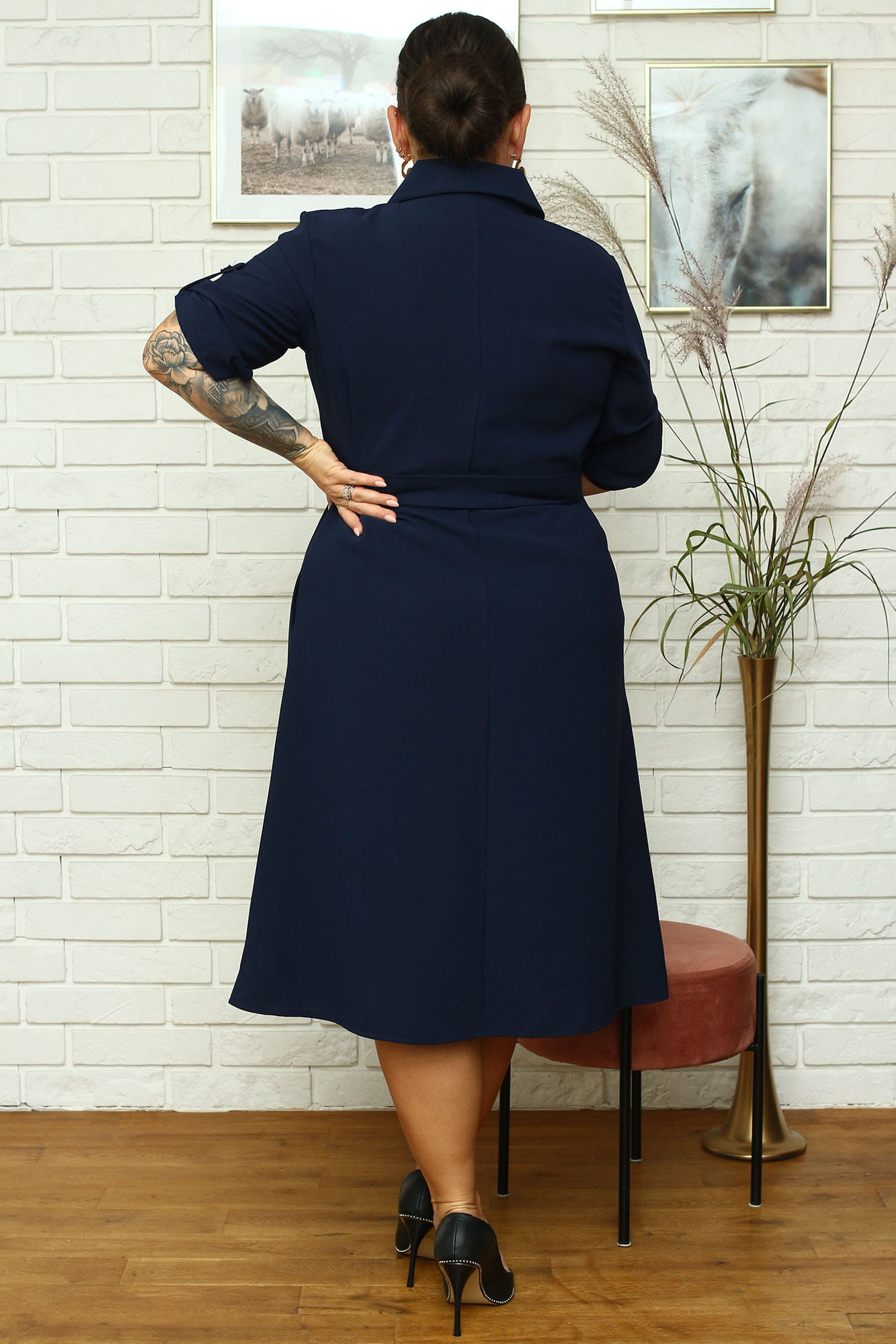 Rochie dama Karko Plus Size