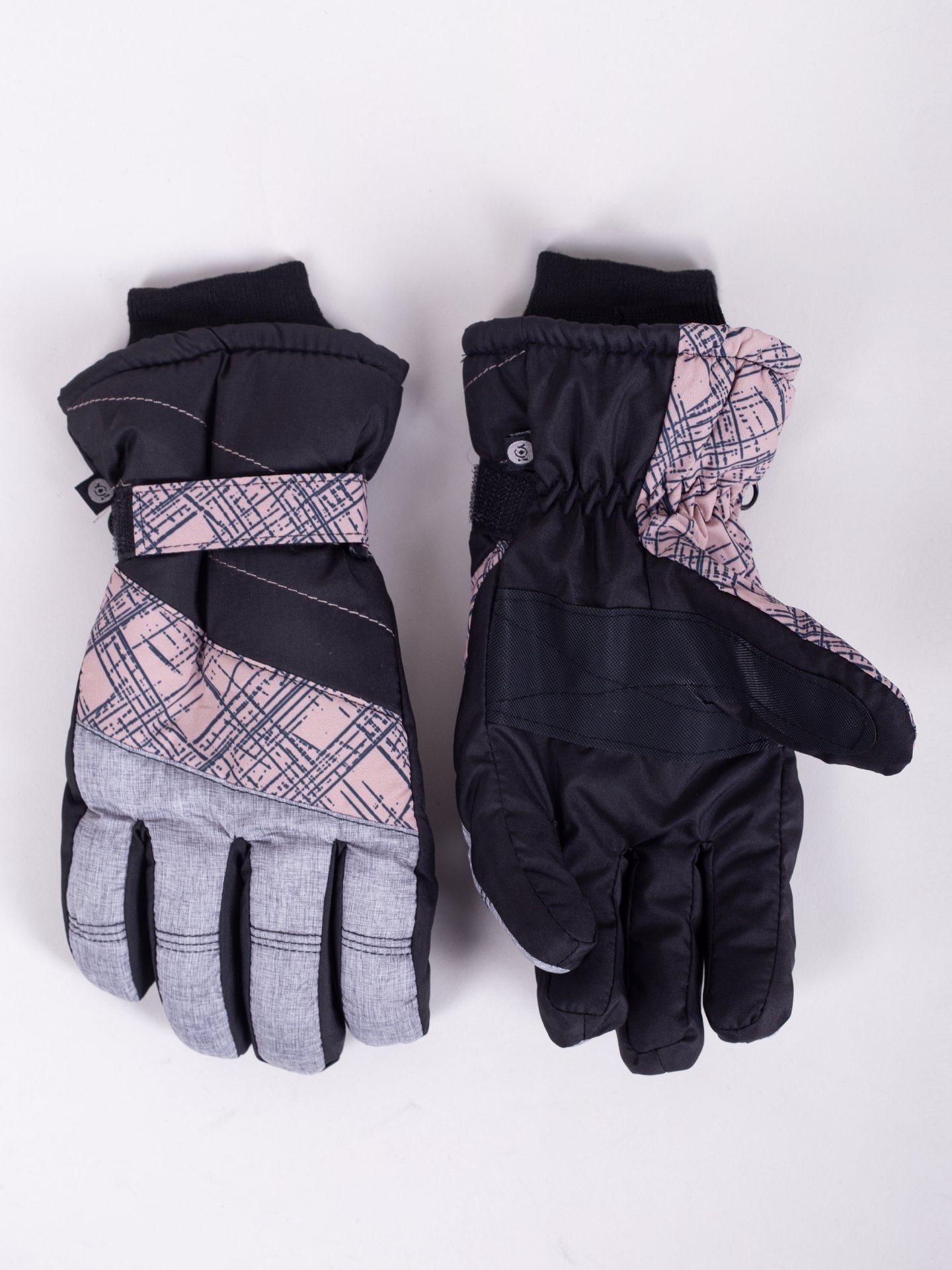 Levně Yoclub Man's Men's Winter Ski Gloves REN-0263F-A150