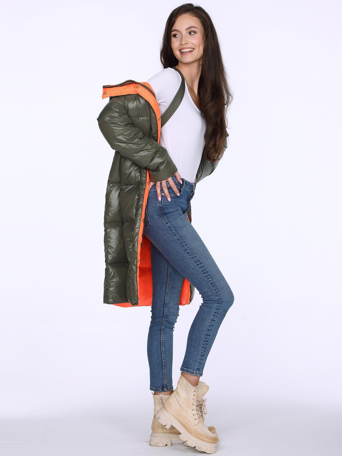 Dámska bunda PERSO PERSO_Coat_BLH220022FX_Khaki