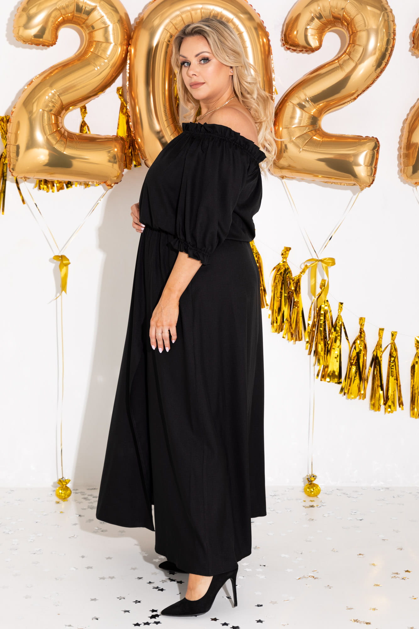 Dámske šaty Karko Plus Size