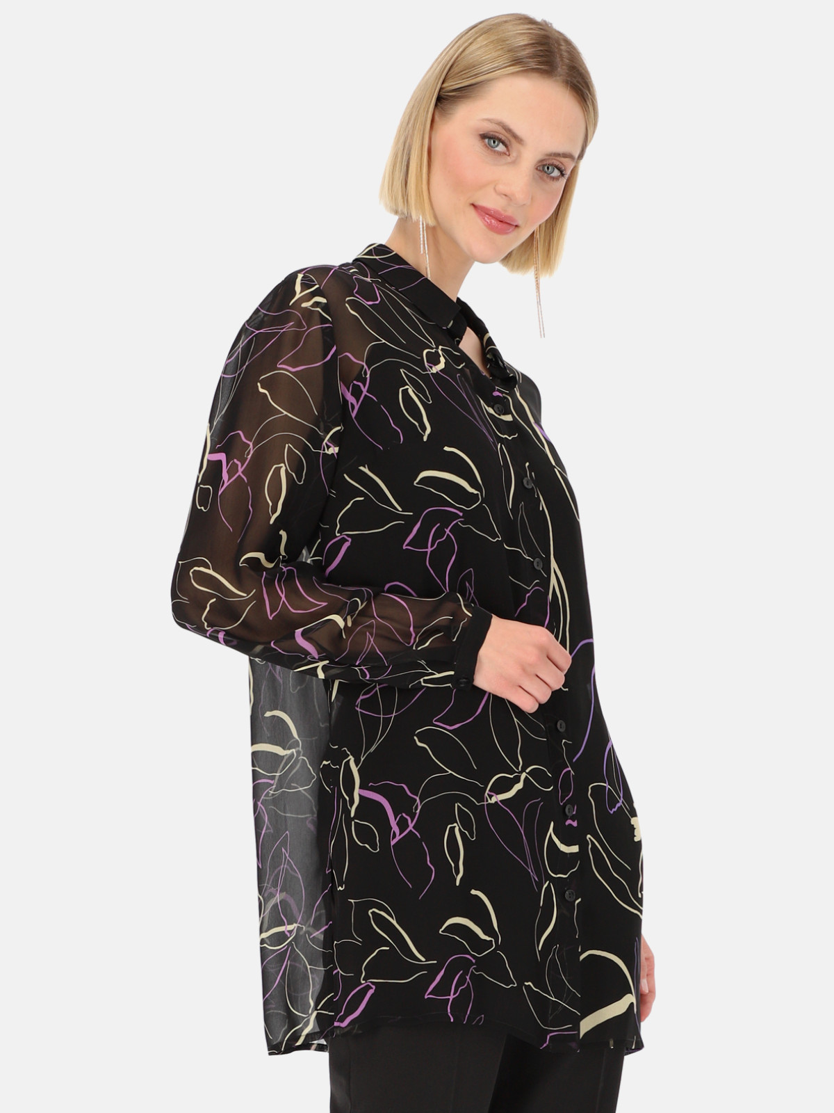 Potis & Verso Woman's Shirt Aster