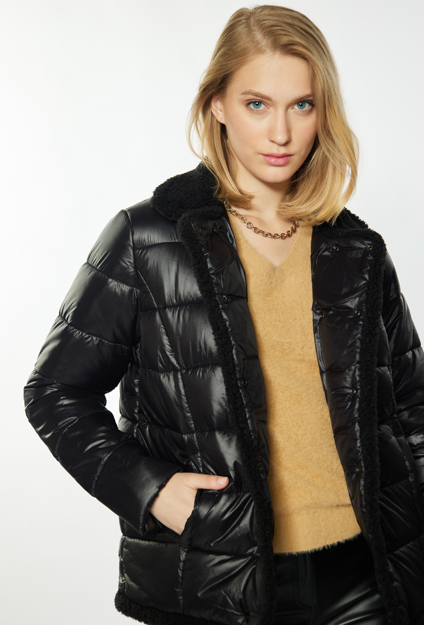 MONNARI Woman's Jackets Double-Breasted Jacket With Collar