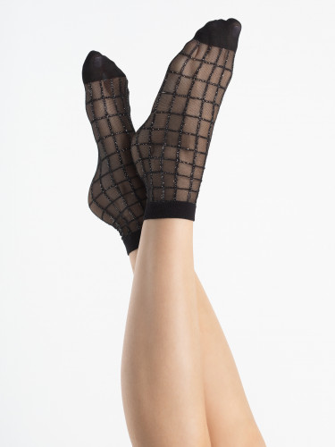 Fiore Woman's Socks Grid
