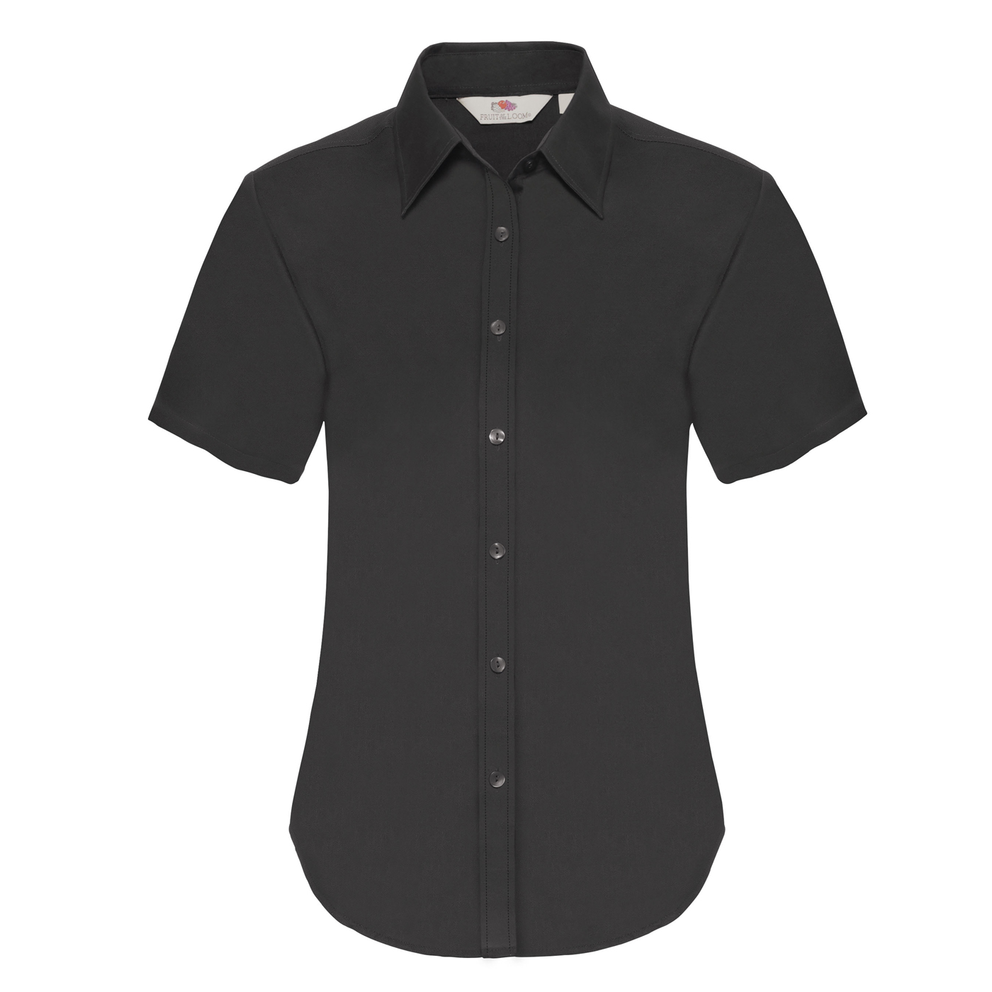FRUIT OF THE LOOM F16•LADIES SHORT SLEEVE OXFORD SHIRT