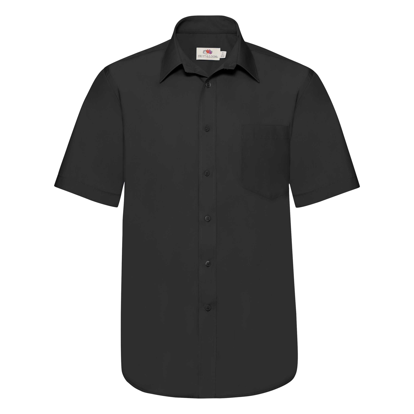 FRUIT OF THE LOOM F13•LONG SLEEVE POPLIN SHIRT