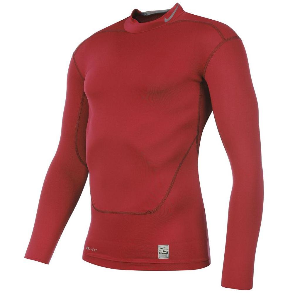 nike pro core mock neck shirt mens