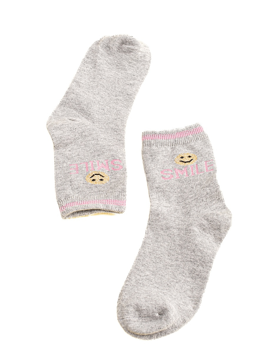 Children's socks Shelvt gray Smile