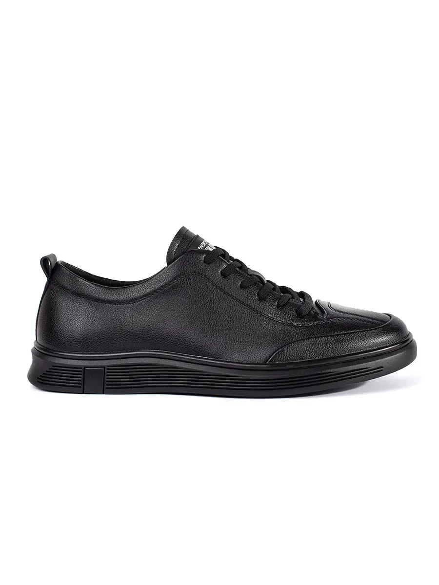 Shelvt Men's low-top sneakers made of faux leather