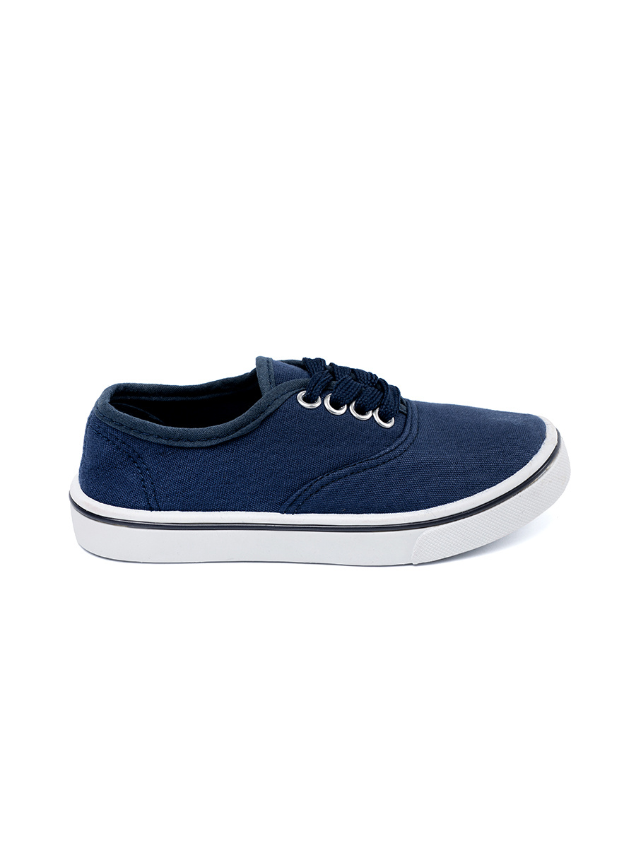 Shelvt Childrens sneakers navy blue