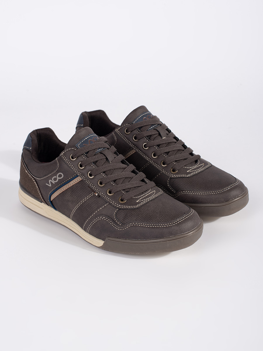 VICO Mens Brown Sports Shoes
