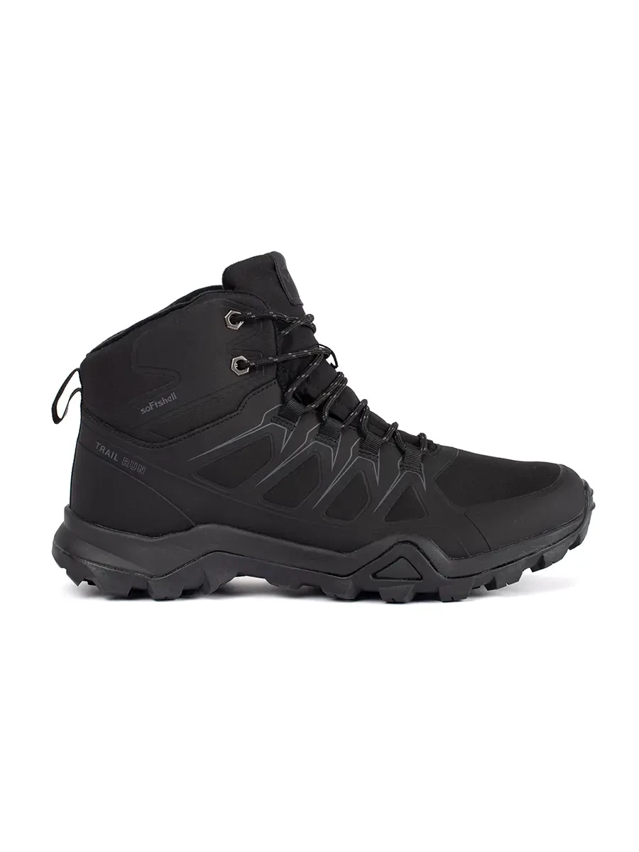 VICO Mens Black High Trekking Boots