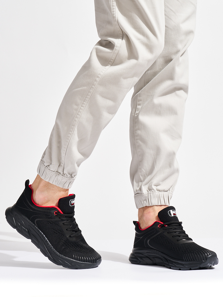 marka niezdefiniowana Mens Black Sports Shoes