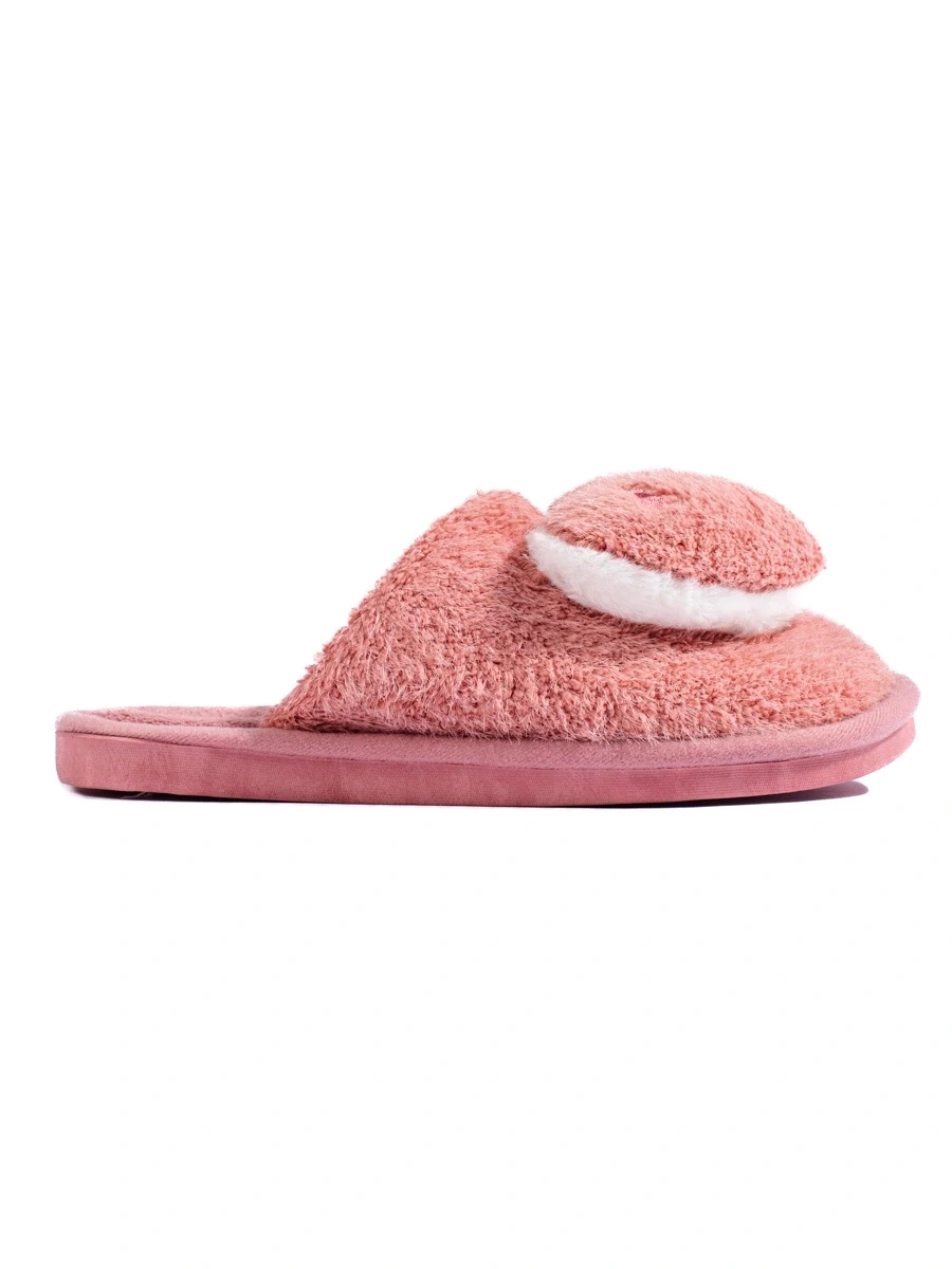 Pink women's slippers with Shelvt heart