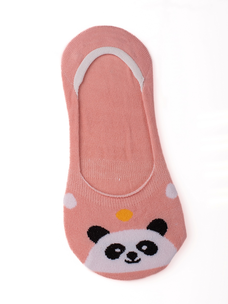 Gray women's socks Shelovet panda feet