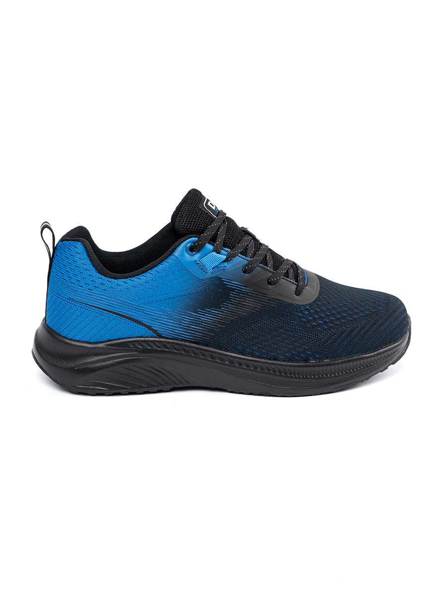 DK Black and navy blue mens sports shoes