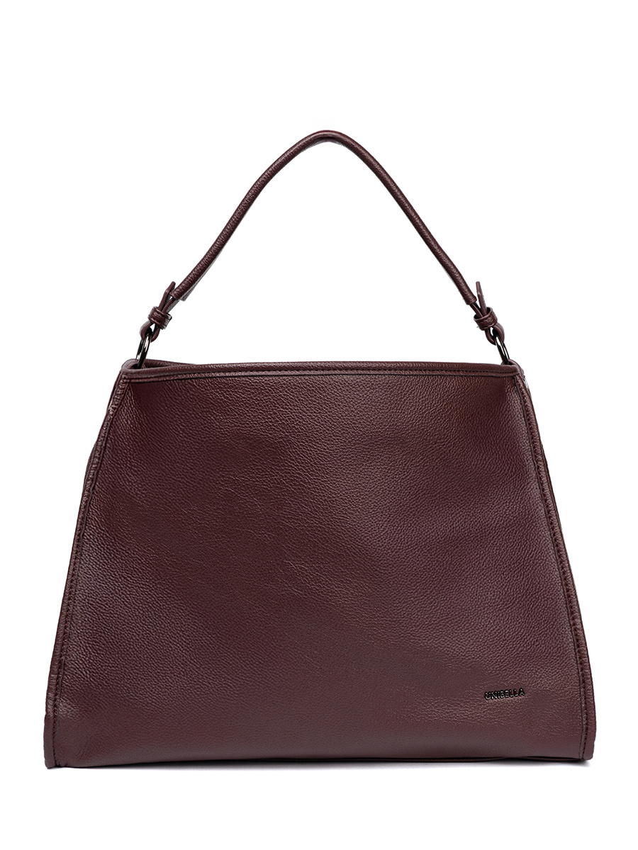 Shelvt Classic burgundy shoulder bag