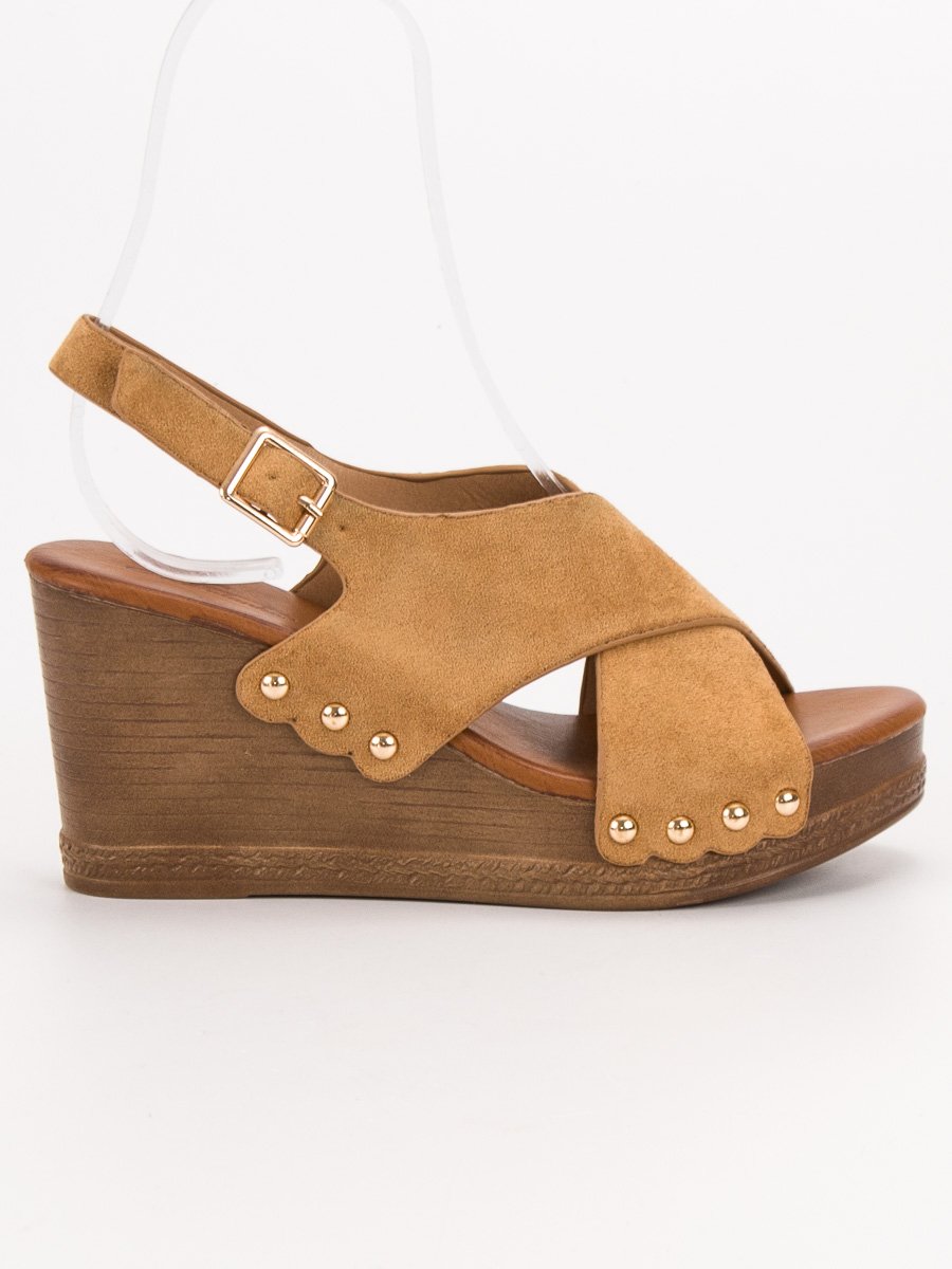 SHELOVET SUEDE SANDALS