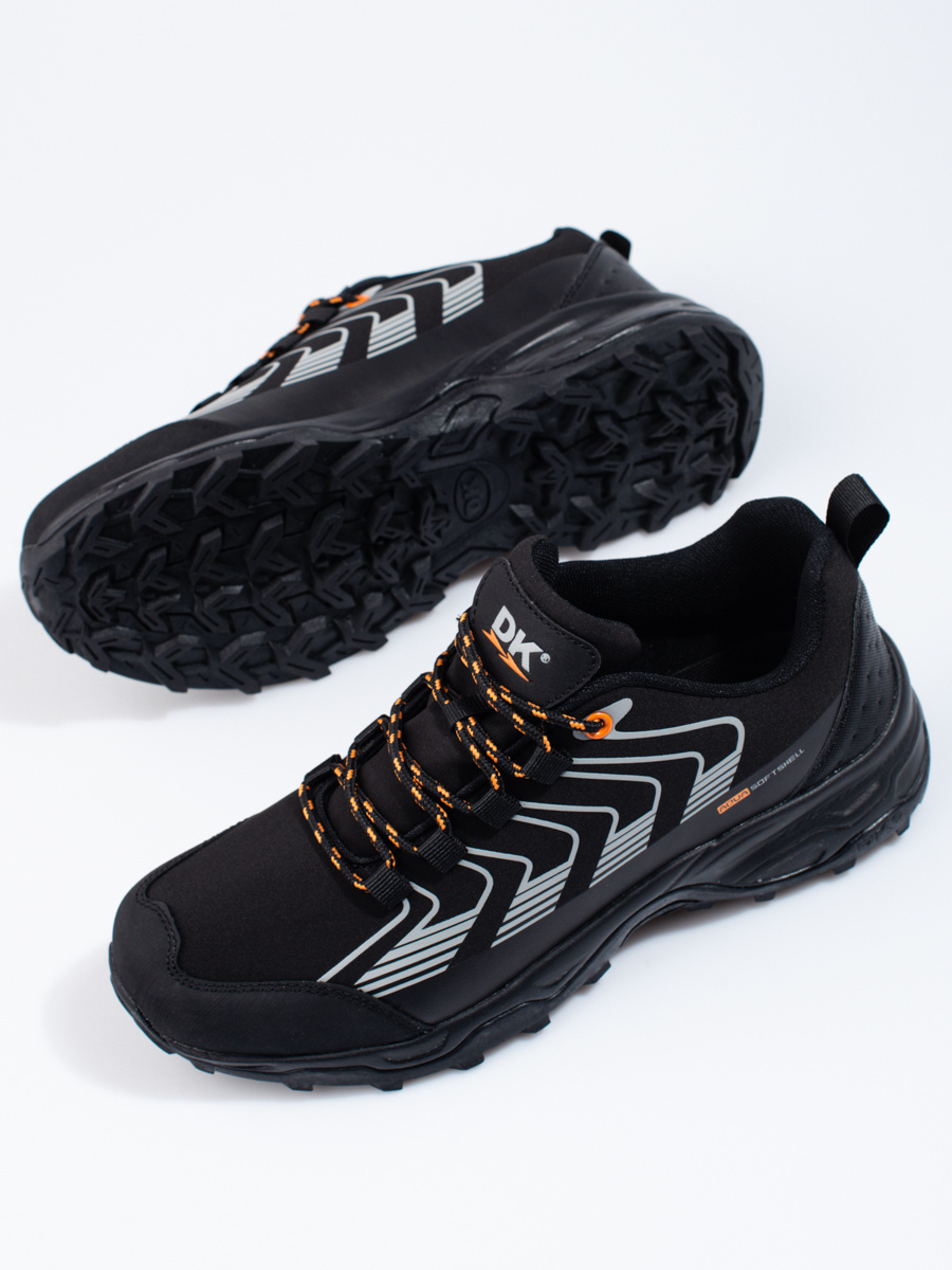 DK mens trekking shoes Softshell black