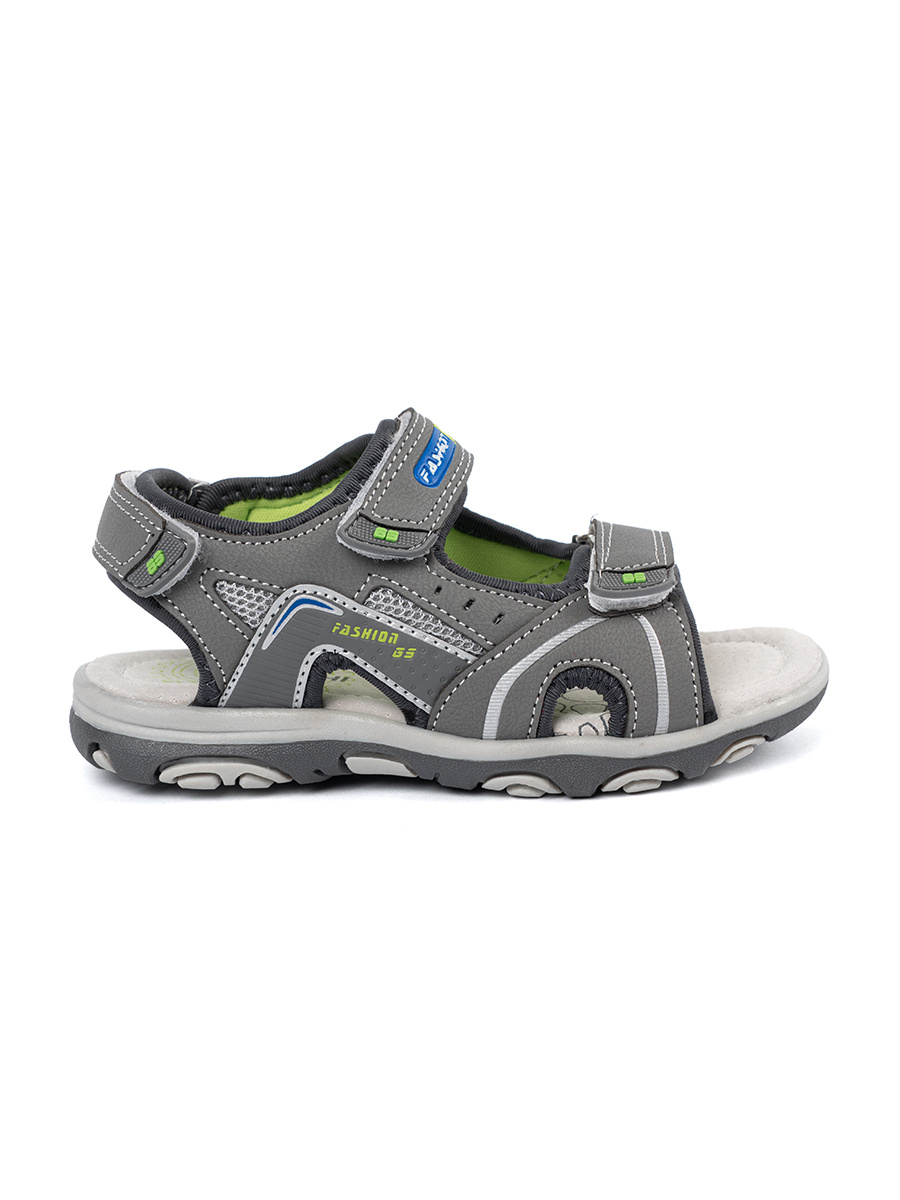 Shelvt Boys Grey Sandals