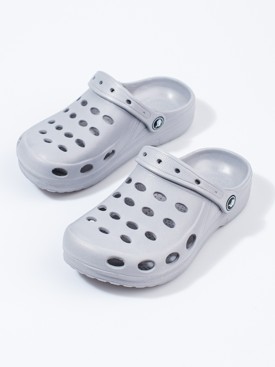 Shelvt boys slippers grey light