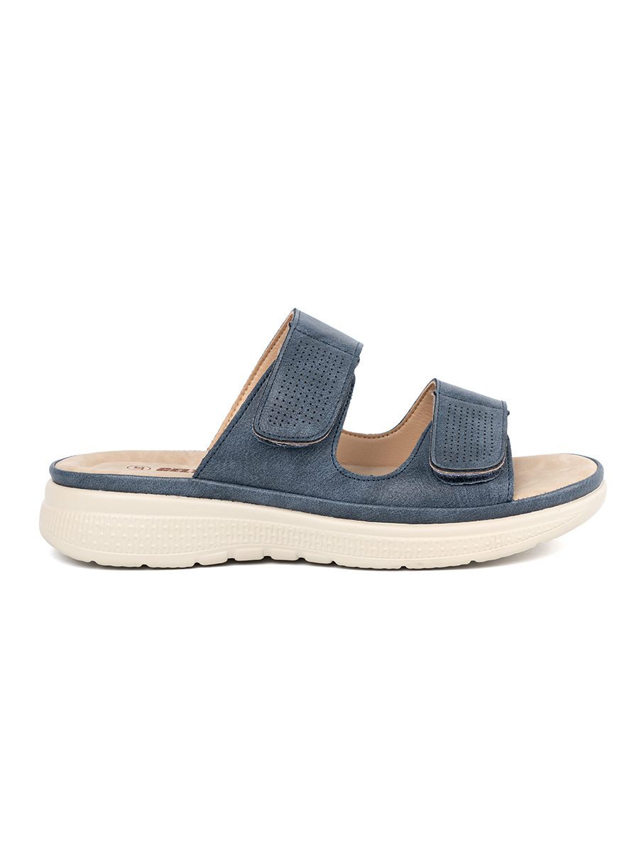 Shelvt Comfortable womens flip-flops with Velcro