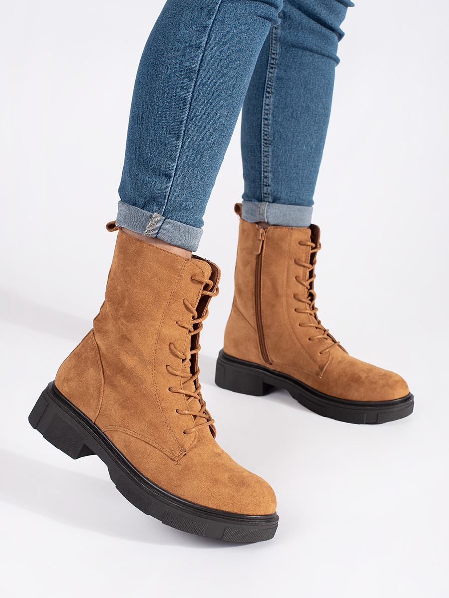 SEASTAR Light brown insulated worker boots