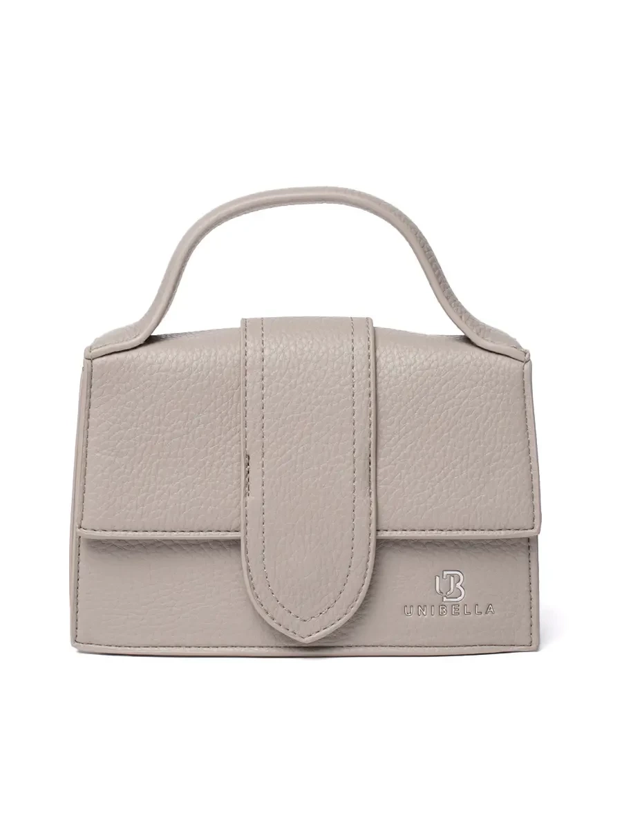 Shelvt Grey small handbag with handle
