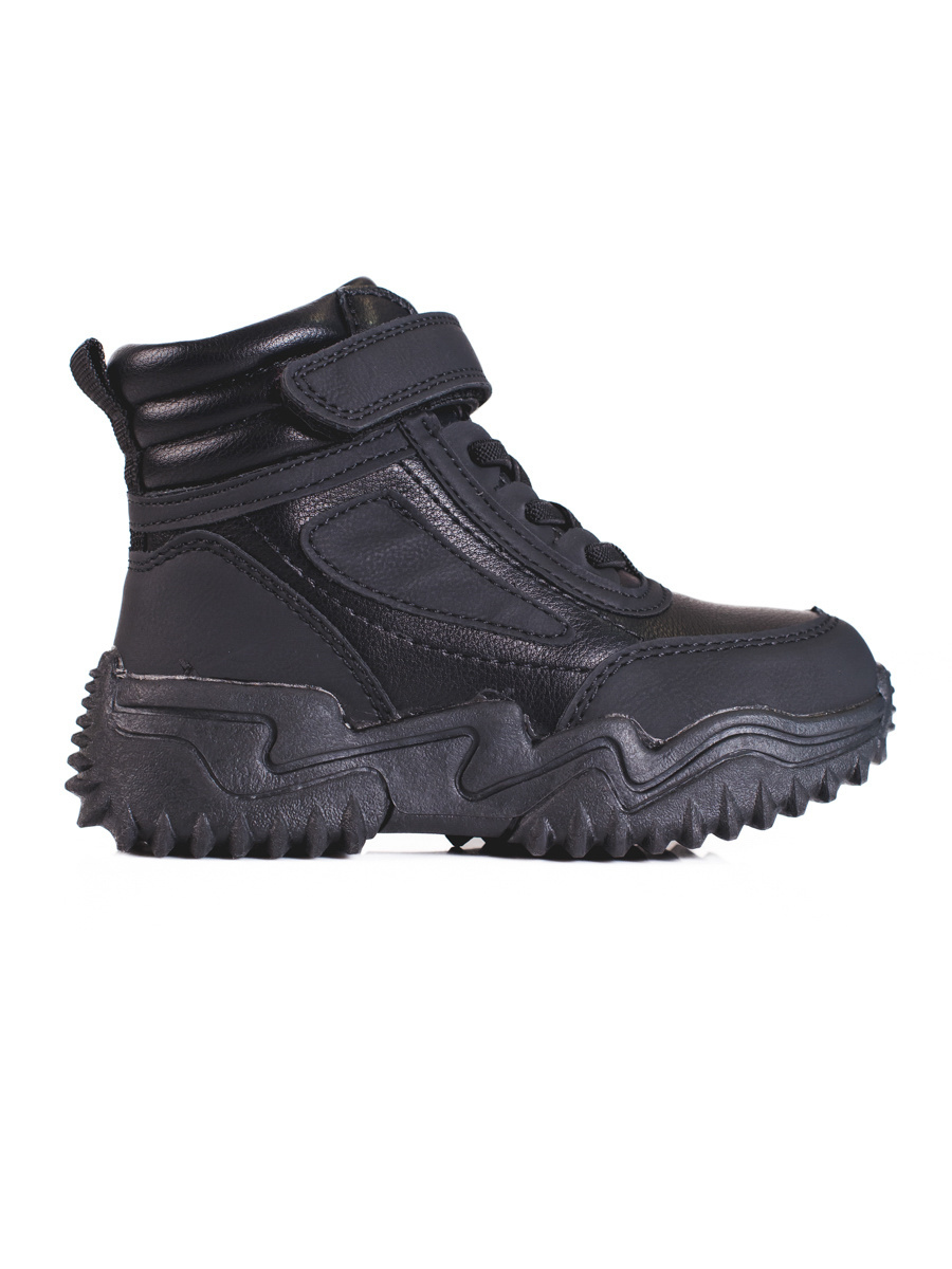 Boys ankle boots insulated Shelvt black