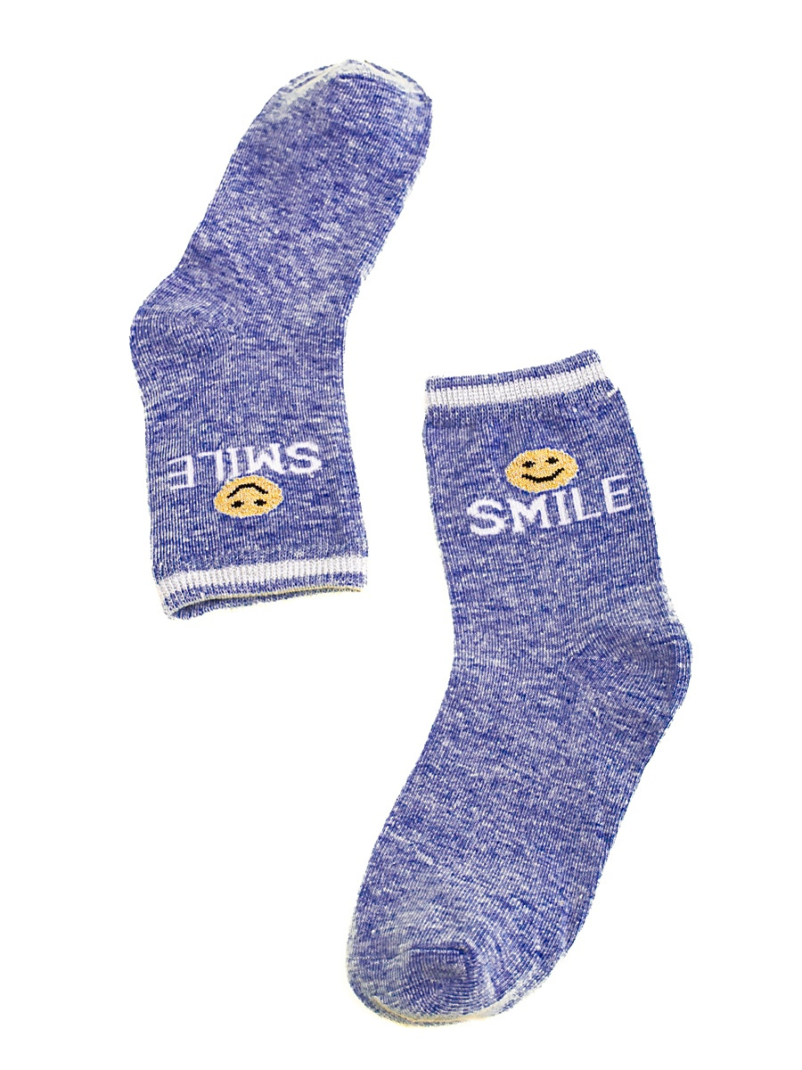 Children's socks Shelvt blue Smile