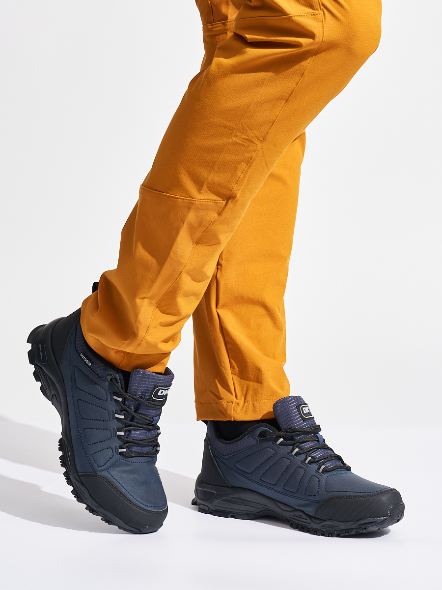 DK Navy blue mens hiking boots