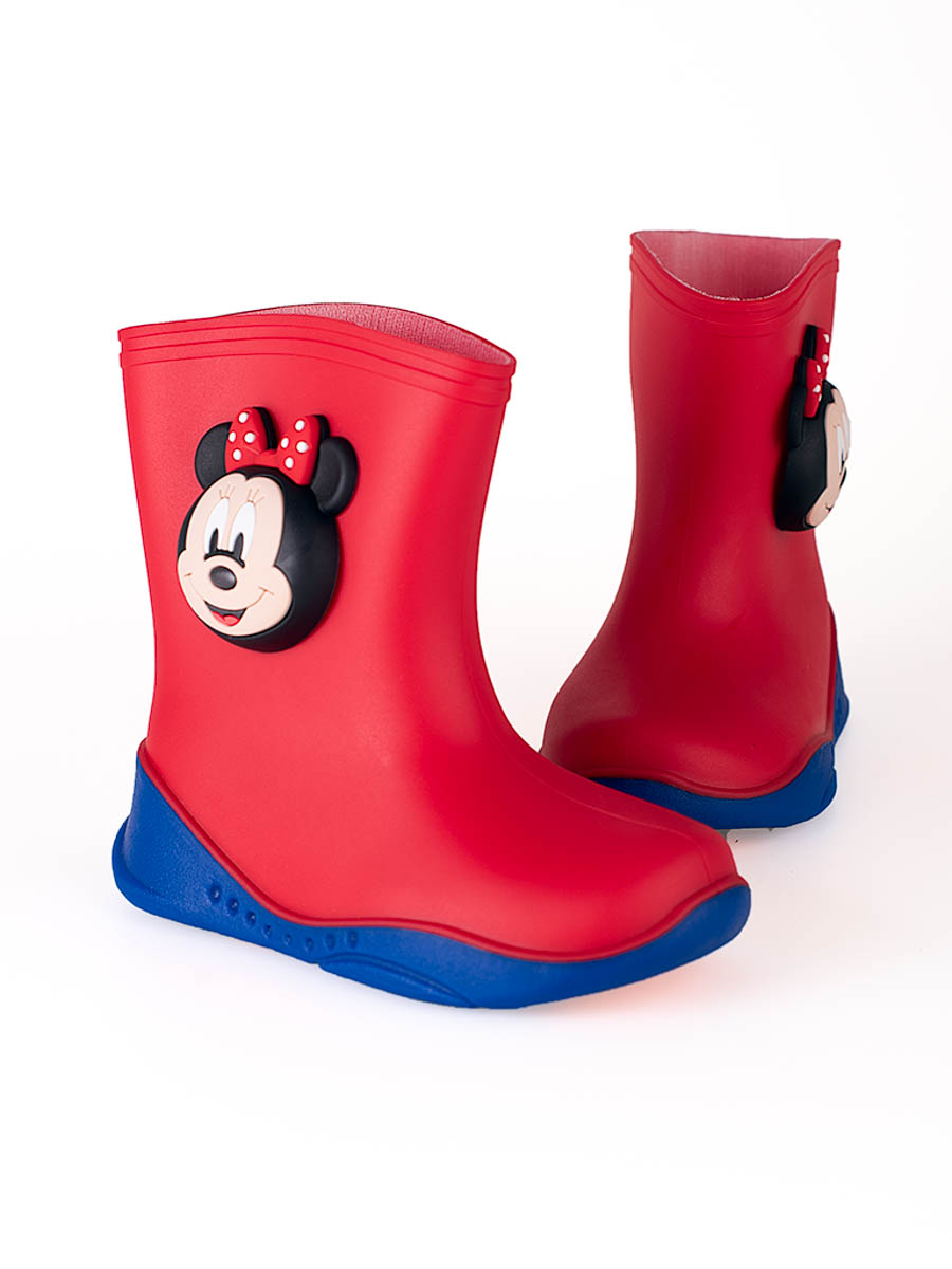 Girls wellies Shelvt red