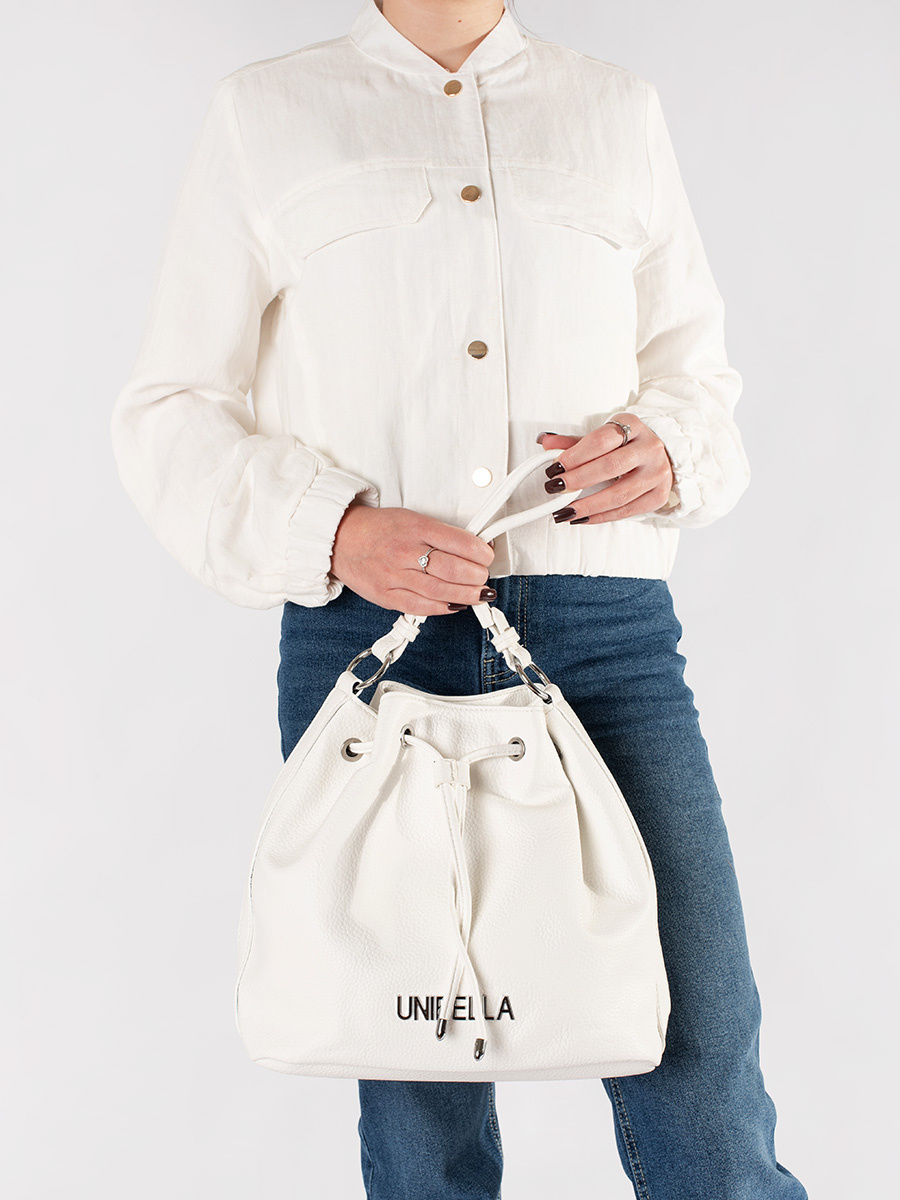 Shelvt Womens handbag white