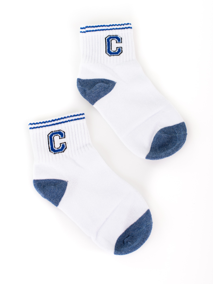 Children's socks Shelvt white with star
