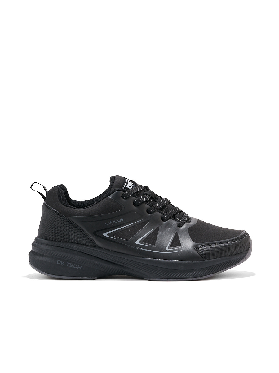 DK Mens Black Sports Shoes