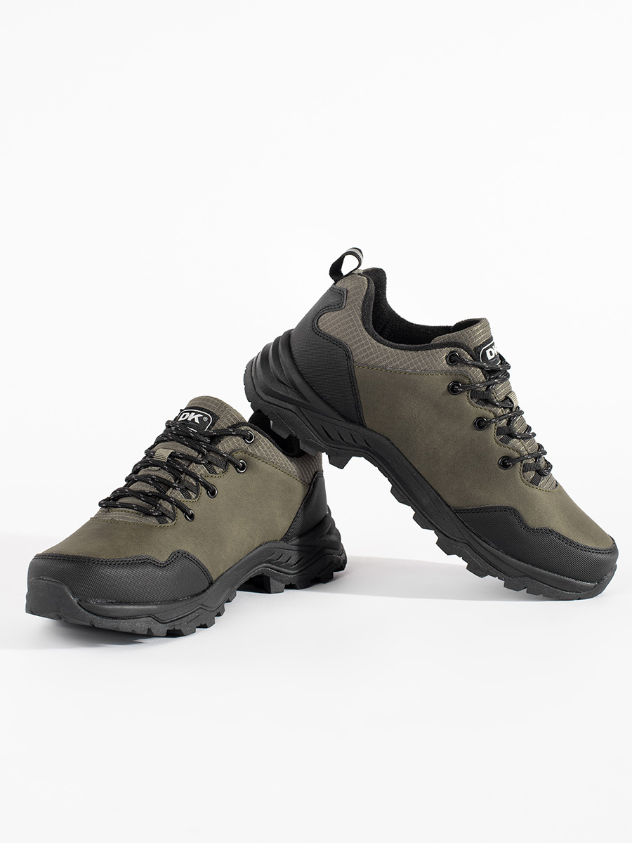 DK Mens Dark Beige Hiking Boots