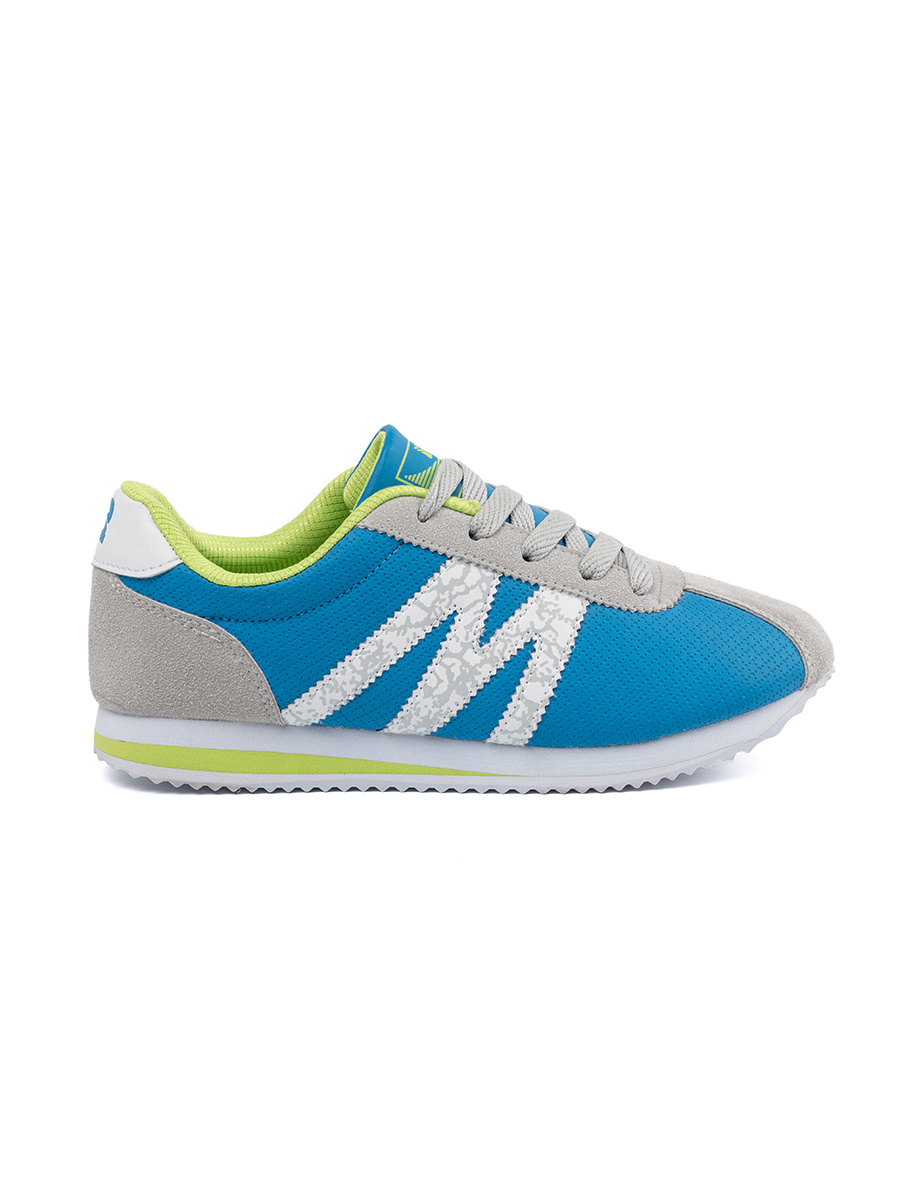Shelvt Blue and grey trainers