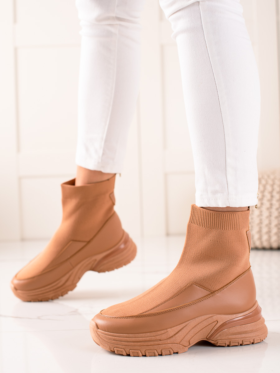 SEASTAR SLIP-ON ANKLE BOOTS WITH SOCK
