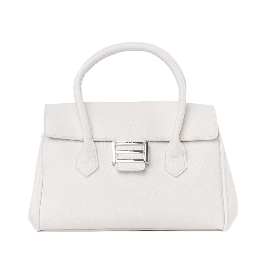 Shelvt White shoulder bag with strap