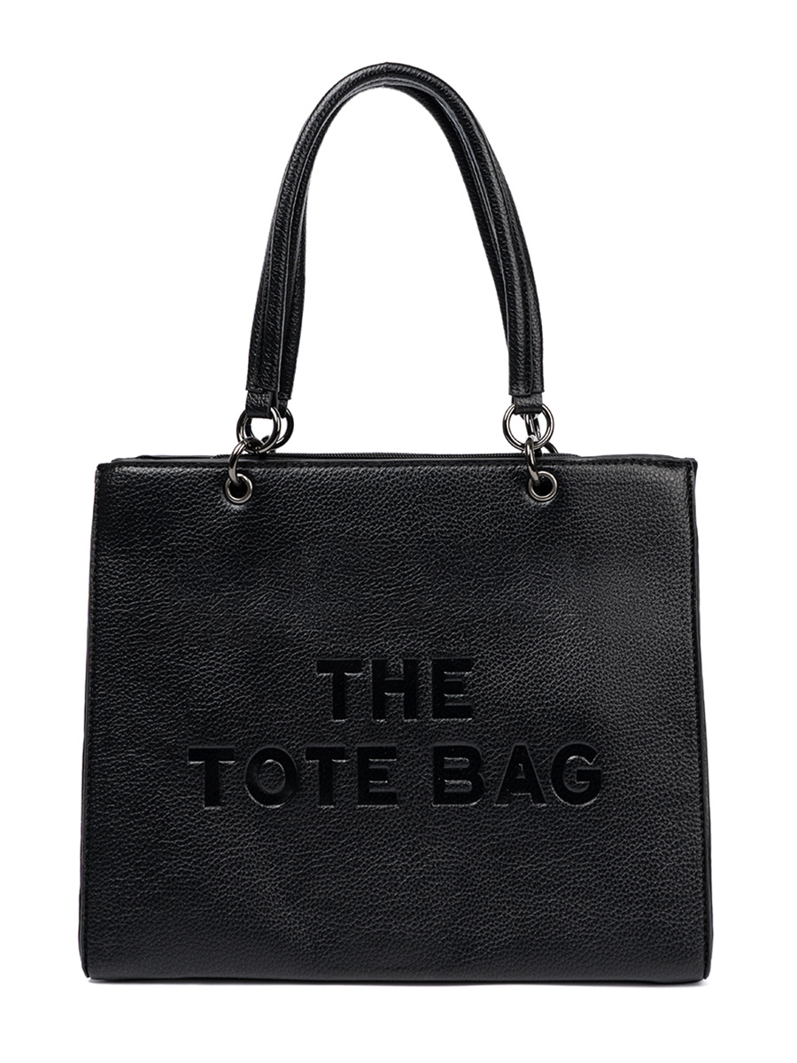 Shelvt Classic black shopper bag TOTE