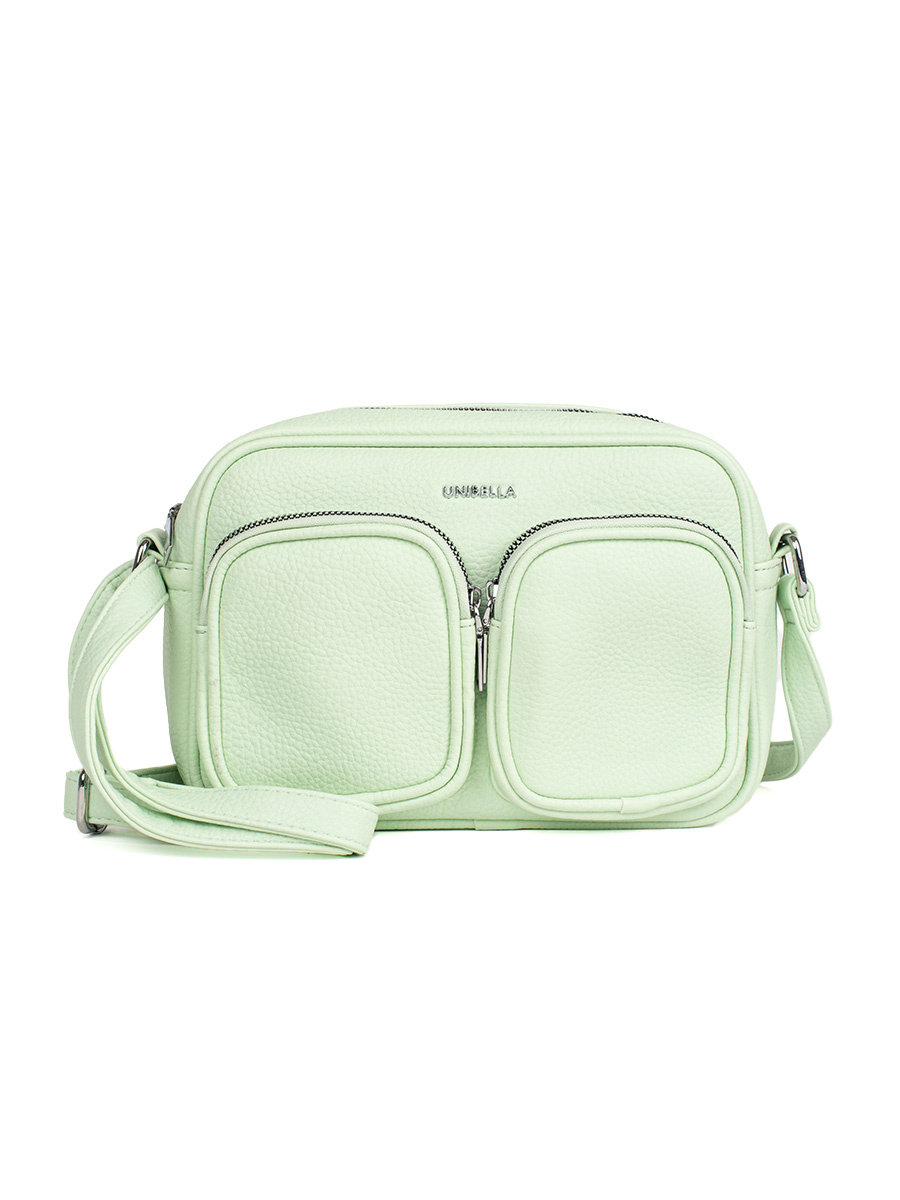 Shelvt Green small handbag with pockets