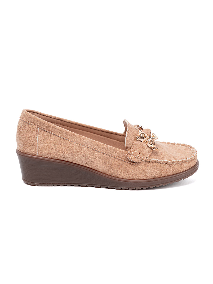 Shelvt Womens shoes with teddy bear appliqué
