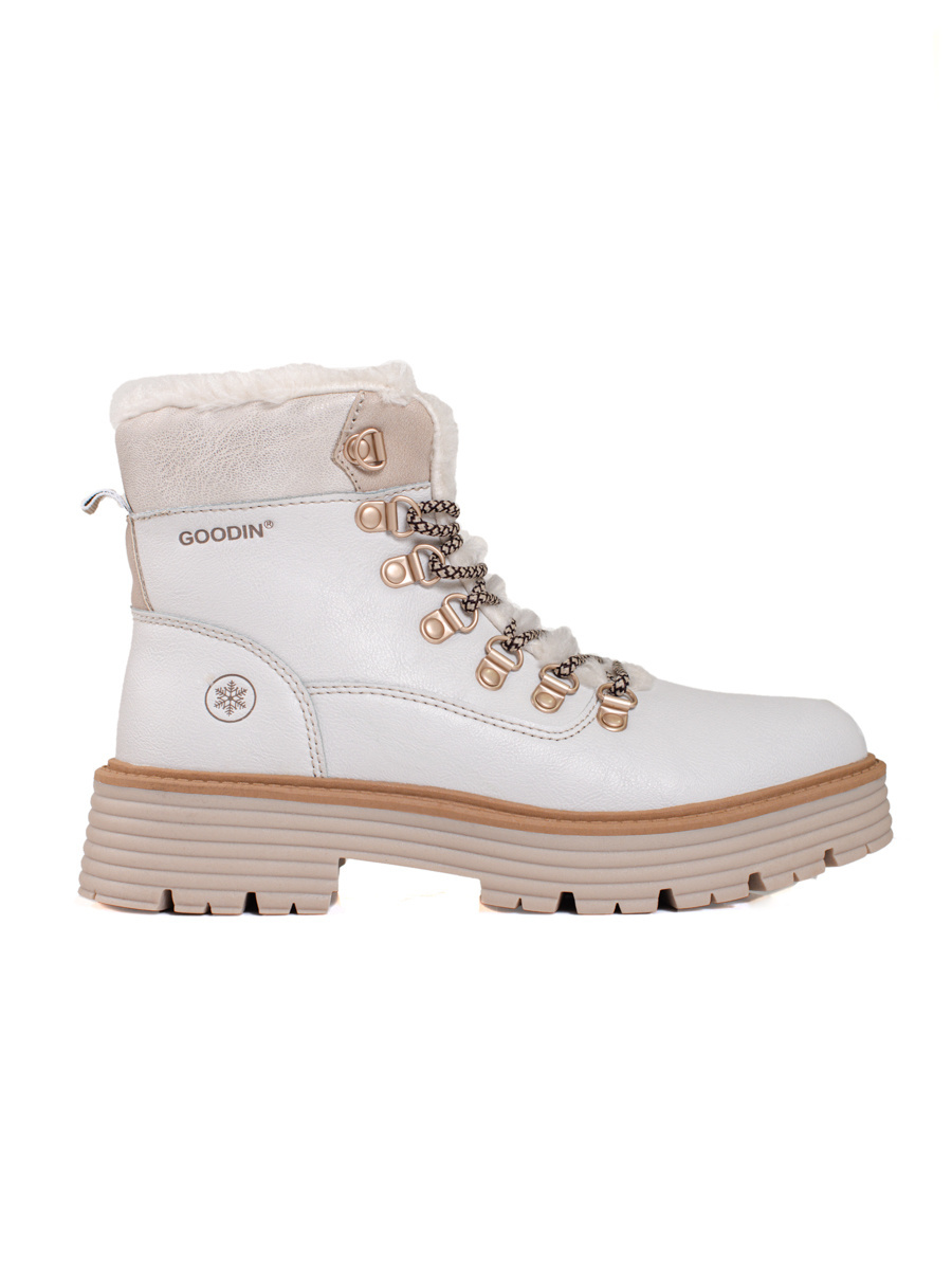 White womens trappers Shelovet